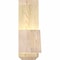 Ekena Millwork Eugene Rough Sawn Timber Gable Bracket, Douglas Fir, 60"W x 15"H x 6"D x 6"F, 6/12 Pitch GBW060X15X0606EUG00RDF - alternate 4
